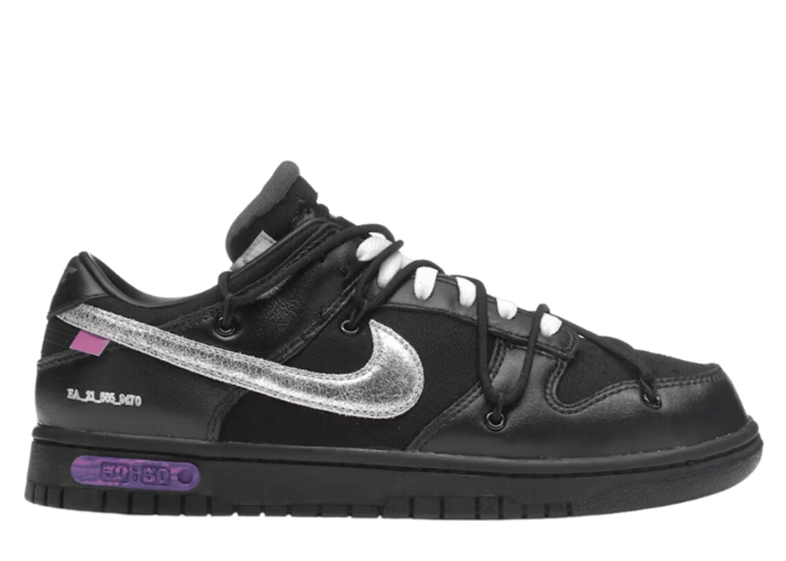 Nike Dunk Low Off-White Lot 50 - DM1602-001 Raffles & Where to Buy